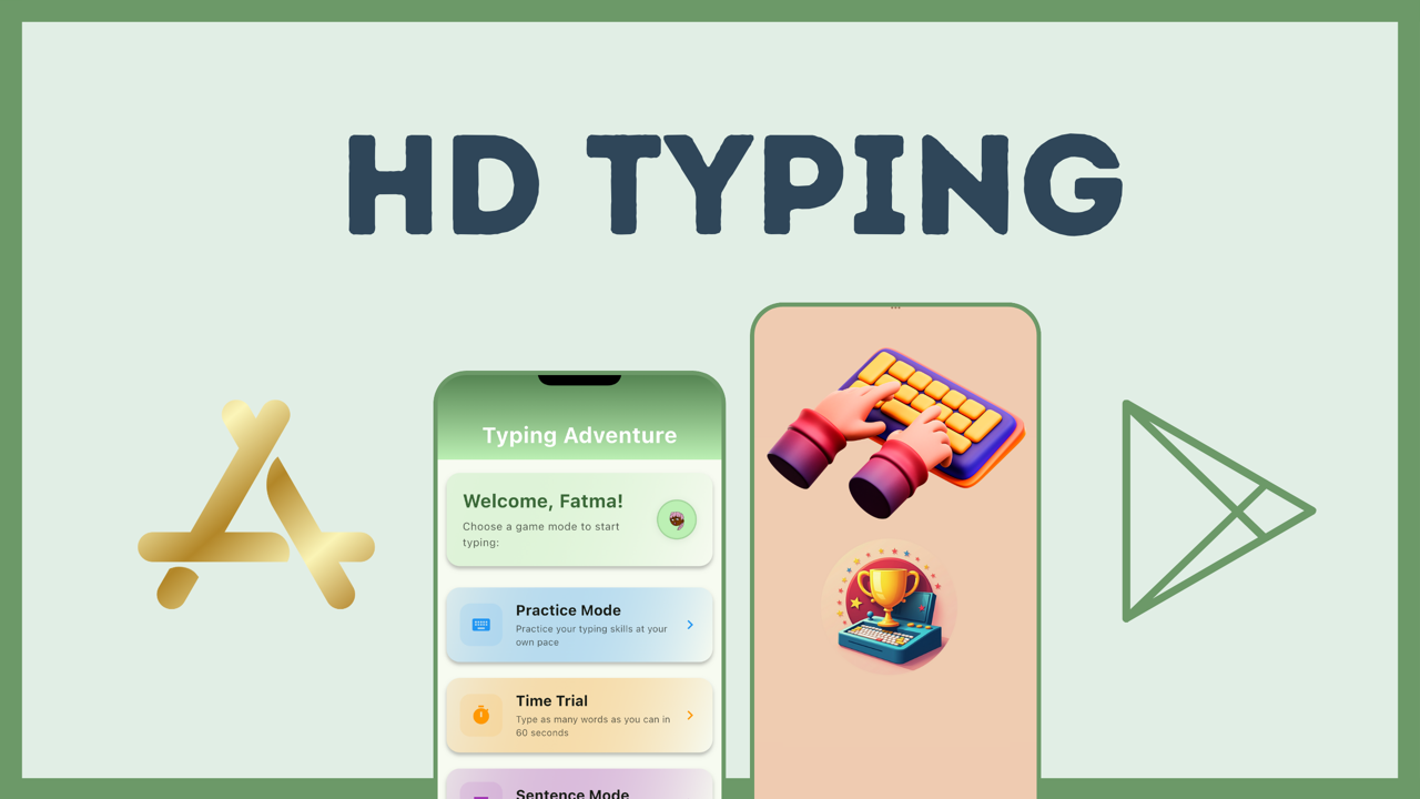 HD Typing Uygulama Ekranı